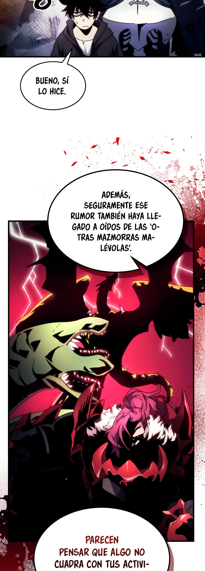 Actuando como un jefe final pero soy demasiado vago para ello capítulo 65, página 40