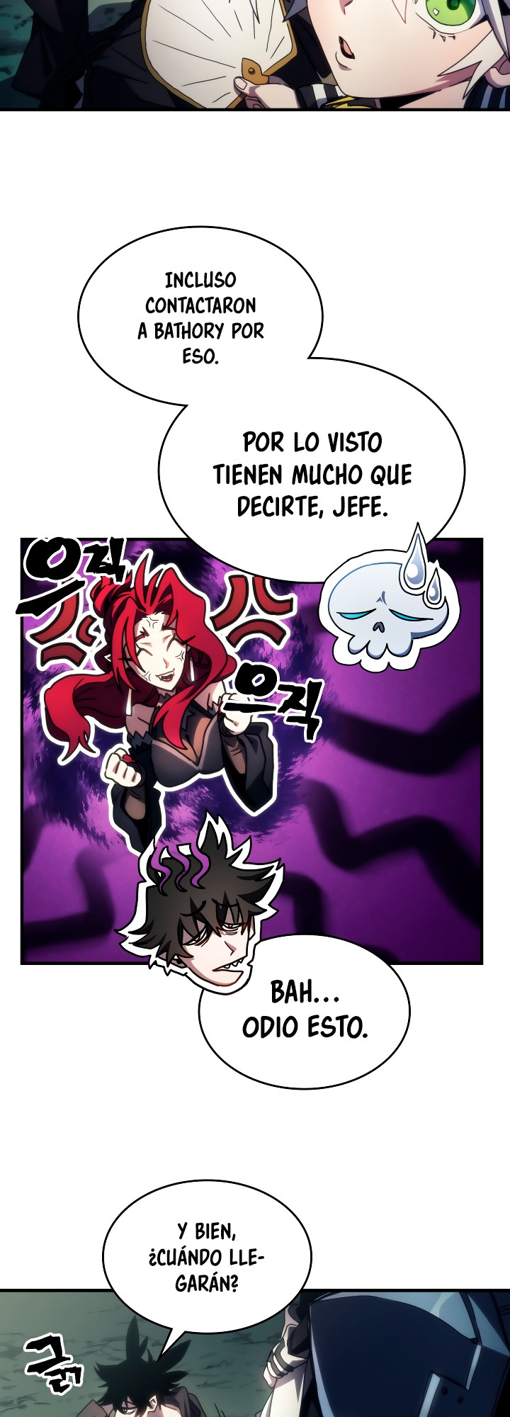 Actuando como un jefe final pero soy demasiado vago para ello capítulo 65, página 42