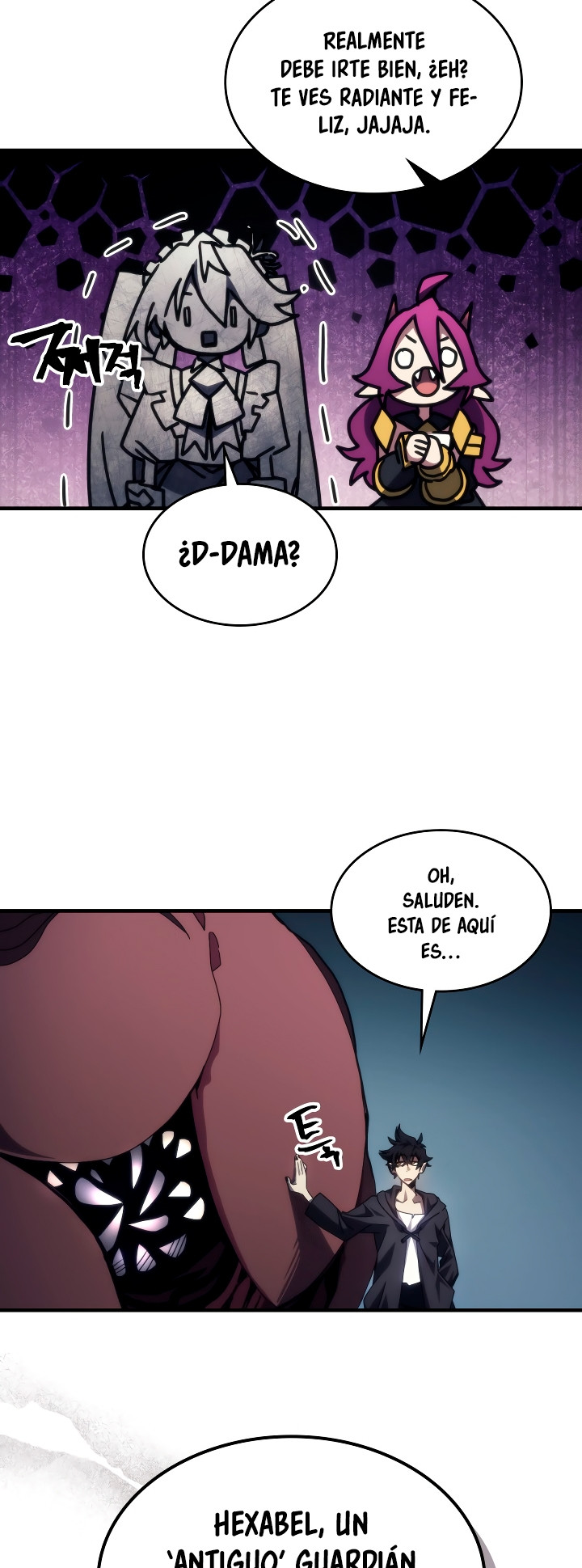 Actuando como un jefe final pero soy demasiado vago para ello capítulo 66, página 36