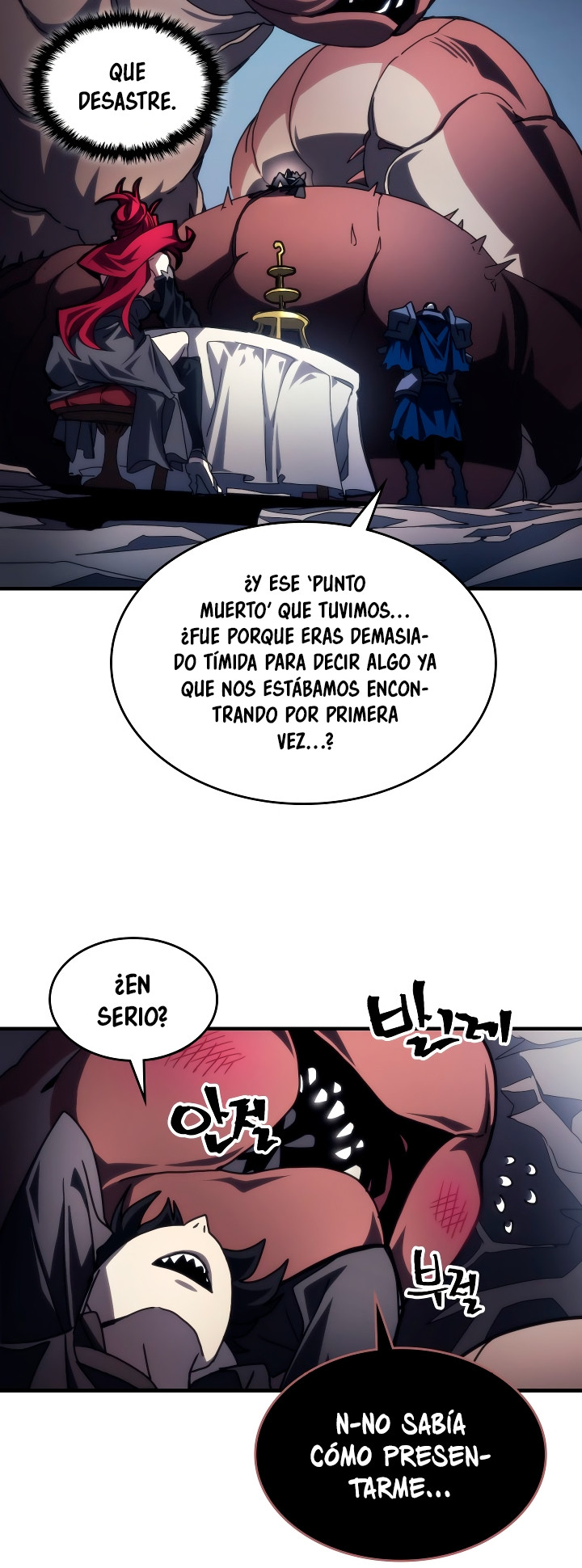 Actuando como un jefe final pero soy demasiado vago para ello capítulo 66, página 39