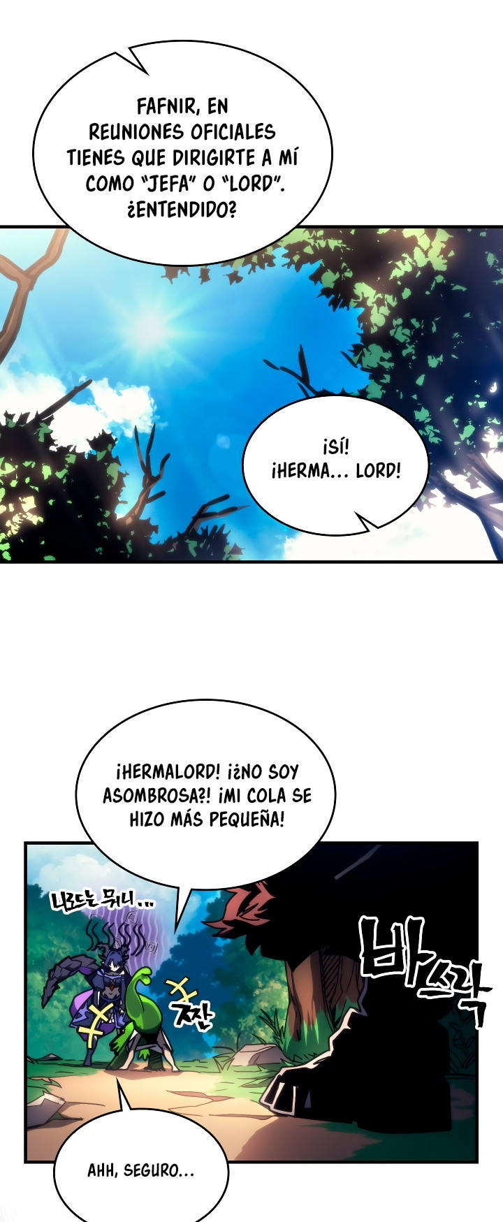 Actuando como un jefe final pero soy demasiado vago para ello capítulo 67, página 13