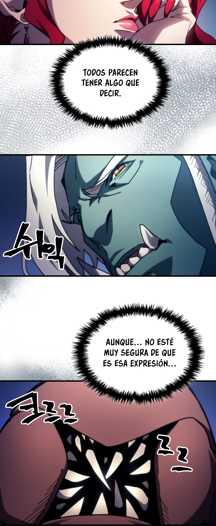 Actuando como un jefe final pero soy demasiado vago para ello capítulo 67, página 39