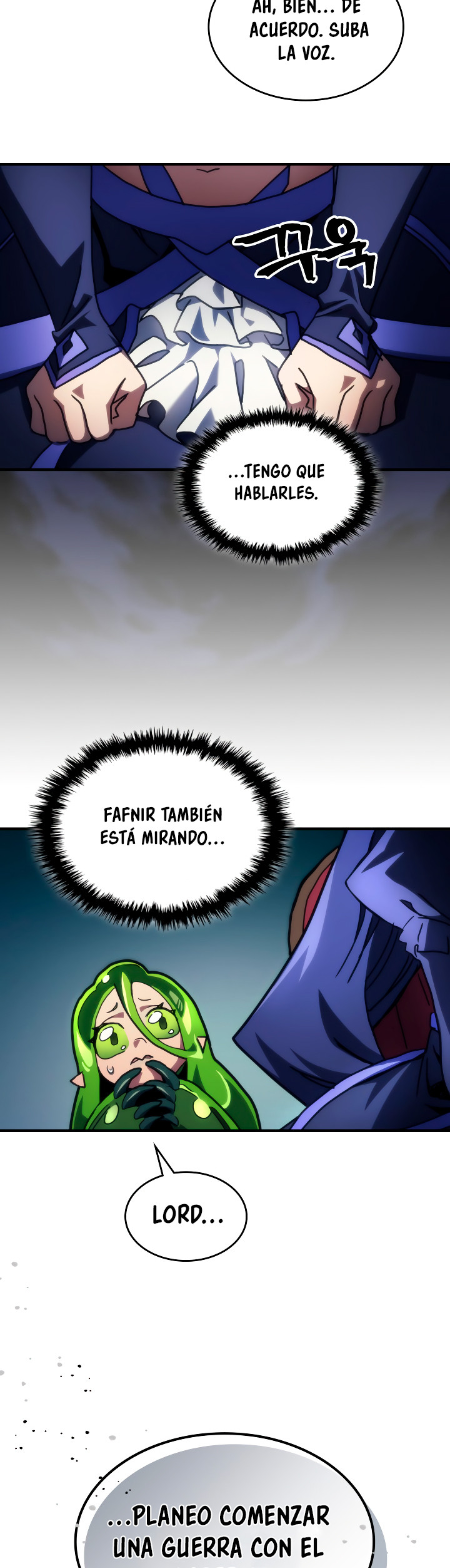 Actuando como un jefe final pero soy demasiado vago para ello capítulo 67, página 53