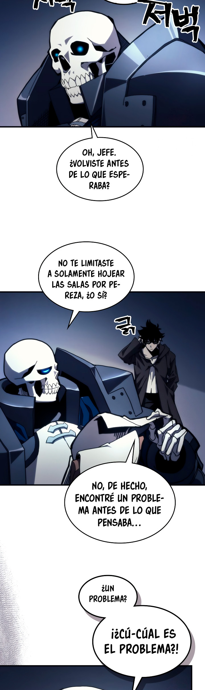 Actuando como un jefe final pero soy demasiado vago para ello capítulo 69, página 48