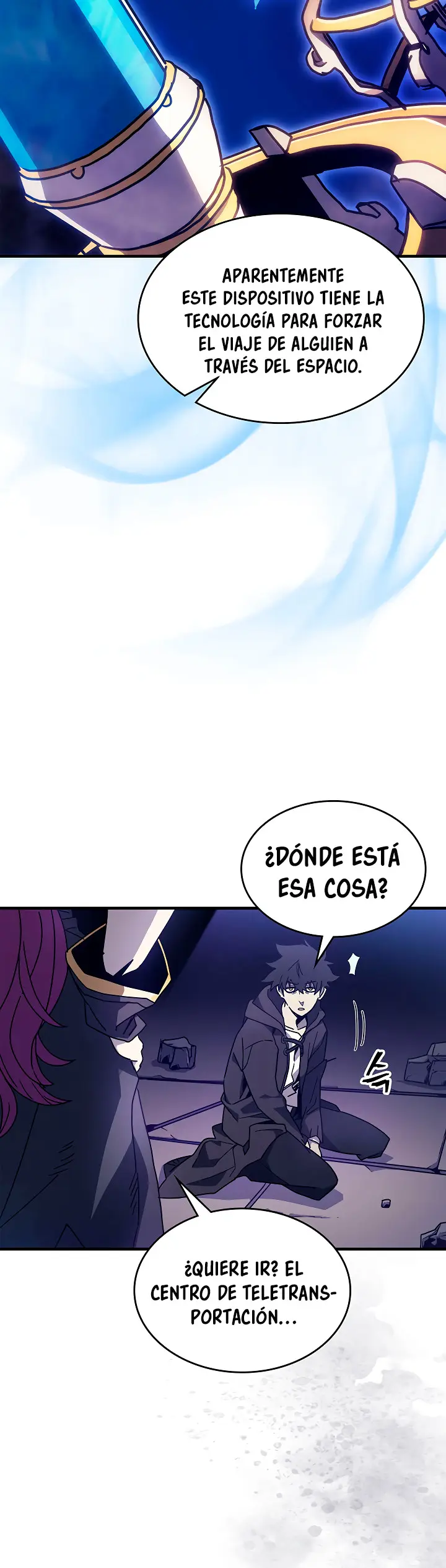 Actuando como un jefe final pero soy demasiado vago para ello capítulo 7, página 35