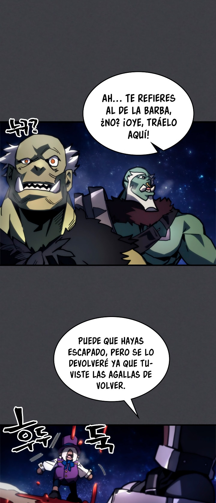 Actuando como un jefe final pero soy demasiado vago para ello capítulo 70, página 27