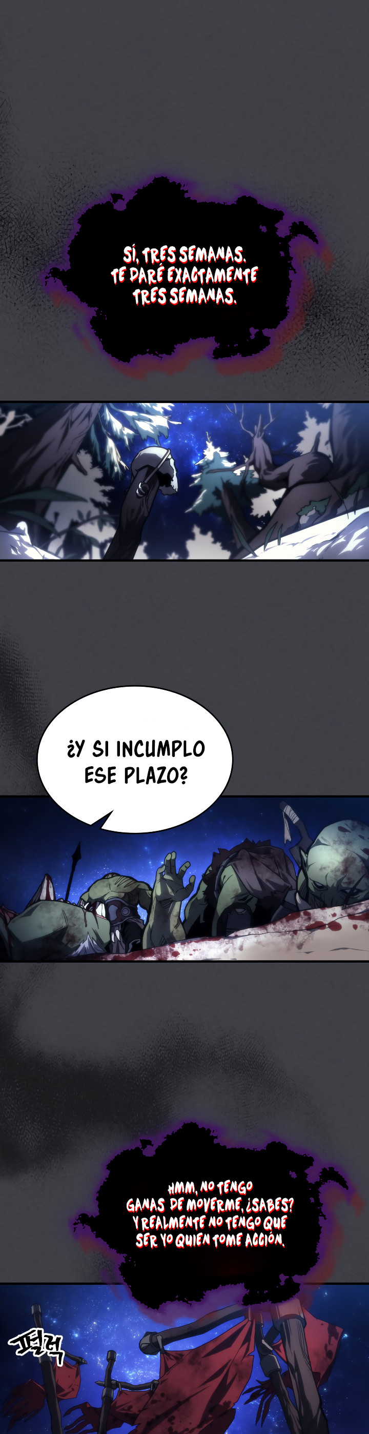 Actuando como un jefe final pero soy demasiado vago para ello capítulo 71, página 3