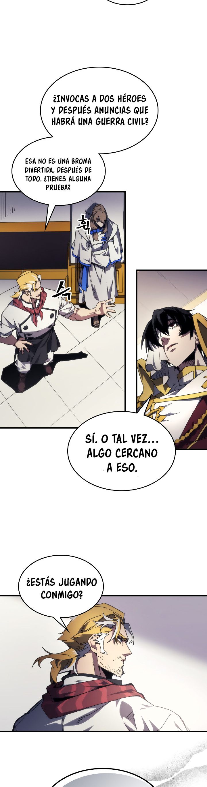 Actuando como un jefe final pero soy demasiado vago para ello capítulo 71, página 17