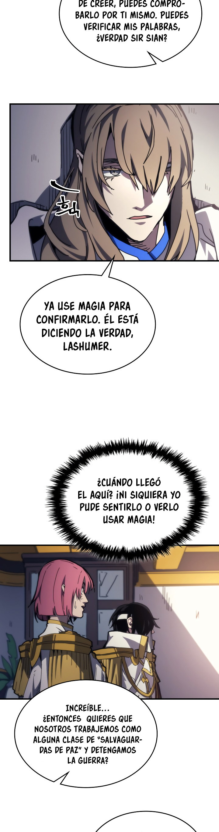 Actuando como un jefe final pero soy demasiado vago para ello capítulo 71, página 19