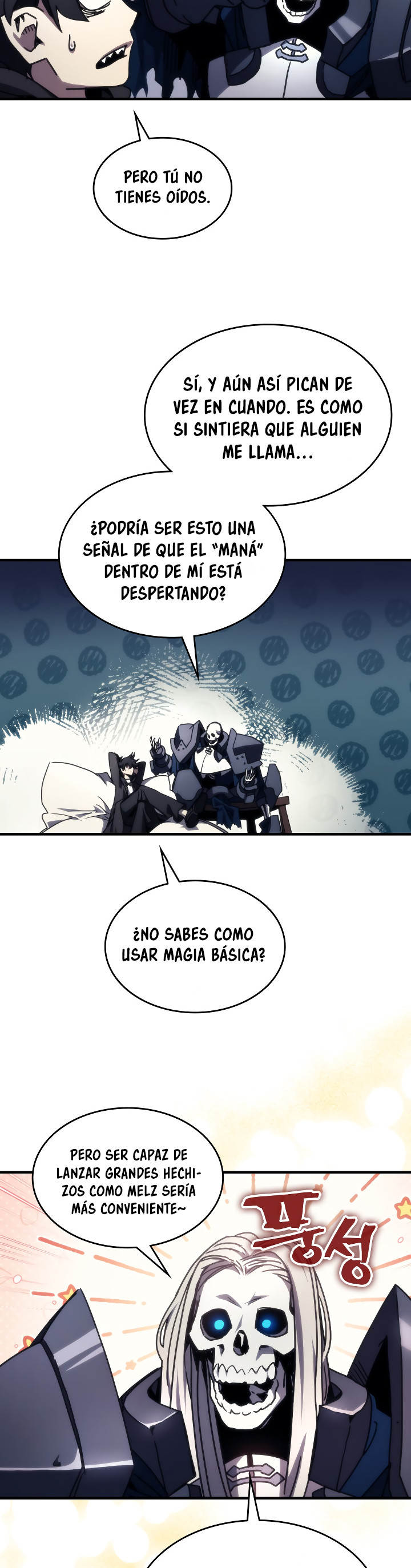 Actuando como un jefe final pero soy demasiado vago para ello capítulo 71, página 37