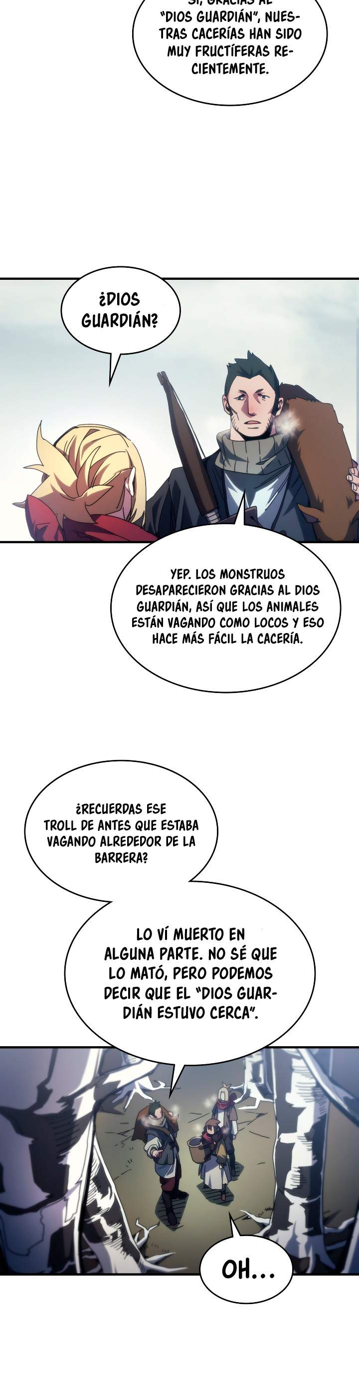 Actuando como un jefe final pero soy demasiado vago para ello capítulo 72, página 21