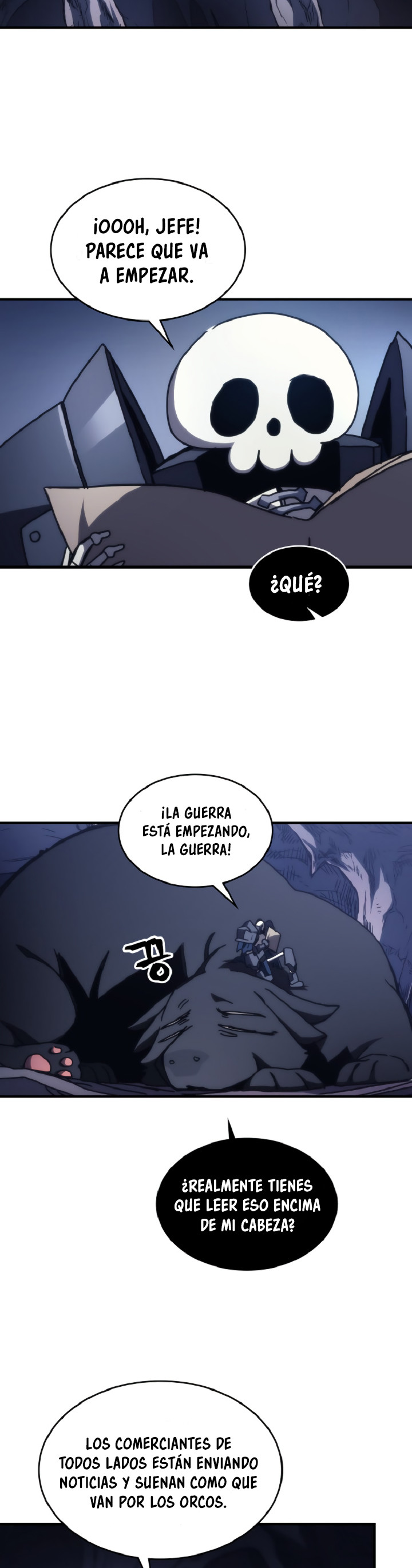 Actuando como un jefe final pero soy demasiado vago para ello capítulo 74, página 27