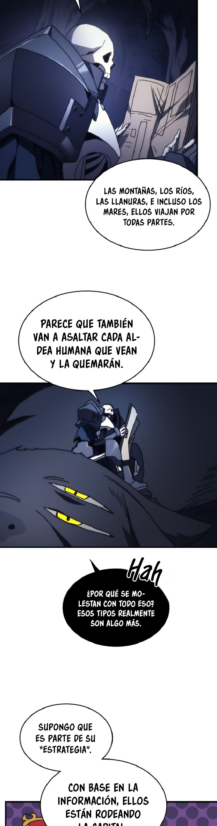Actuando como un jefe final pero soy demasiado vago para ello capítulo 74, página 28