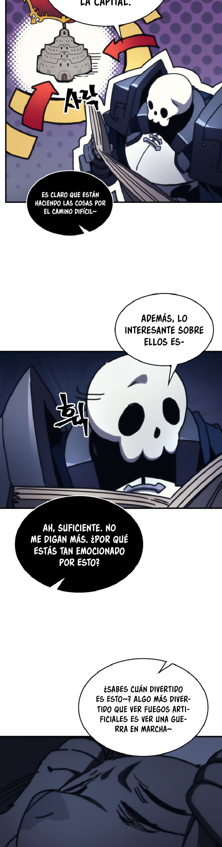 Actuando como un jefe final pero soy demasiado vago para ello capítulo 74, página 29