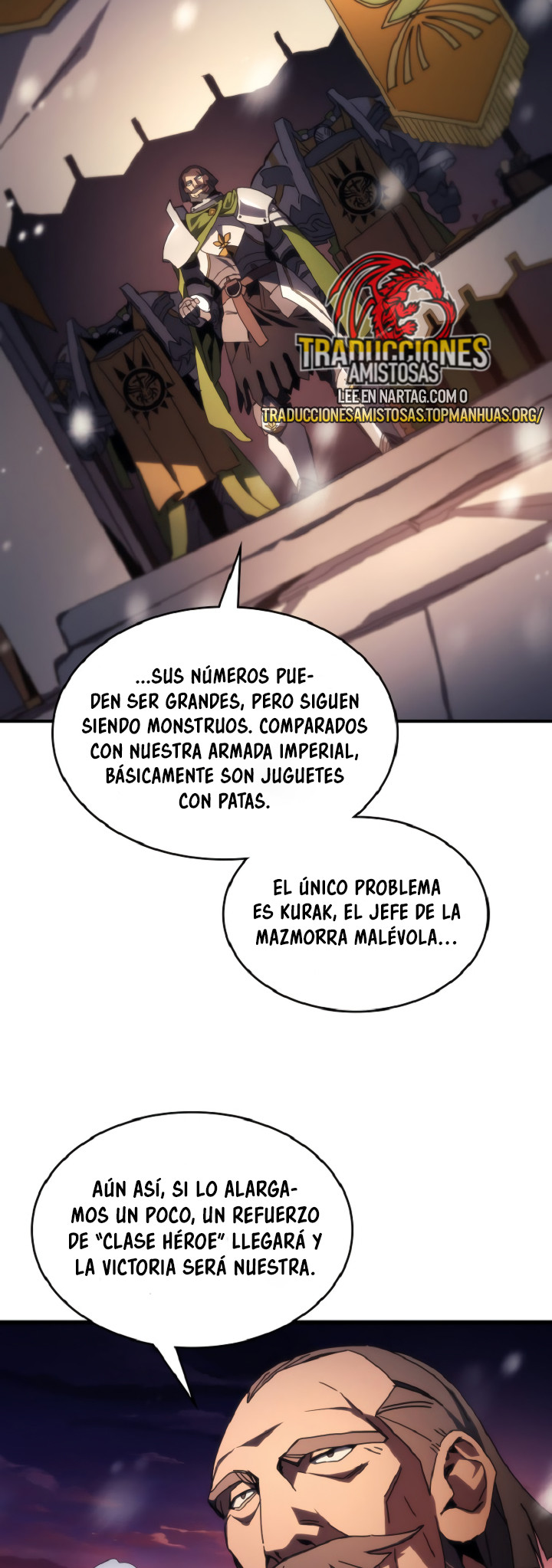 Actuando como un jefe final pero soy demasiado vago para ello capítulo 74, página 34