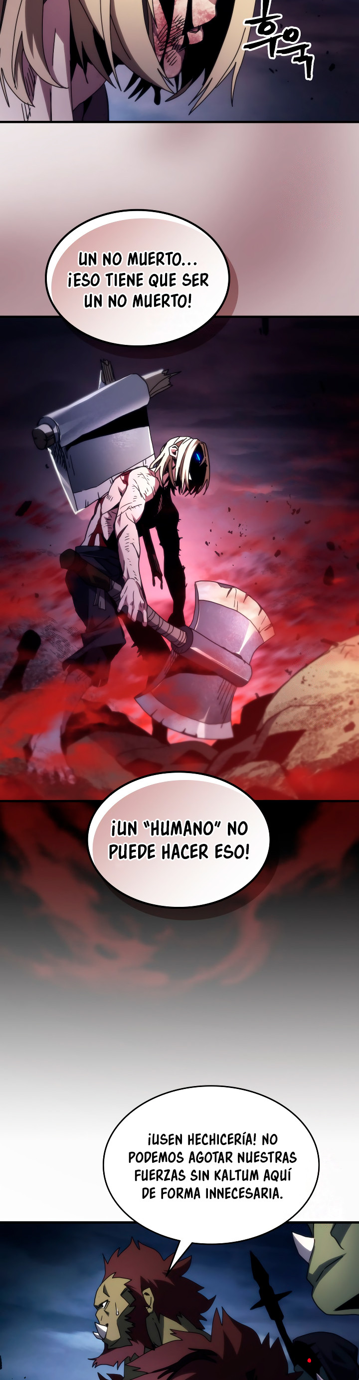 Actuando como un jefe final pero soy demasiado vago para ello capítulo 76, página 16