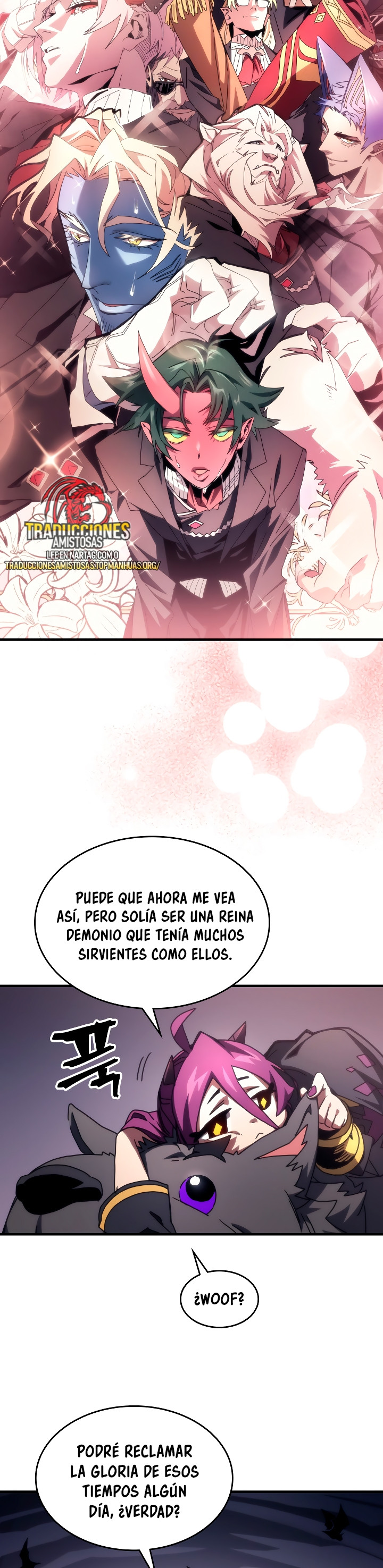 Actuando como un jefe final pero soy demasiado vago para ello capítulo 77, página 4