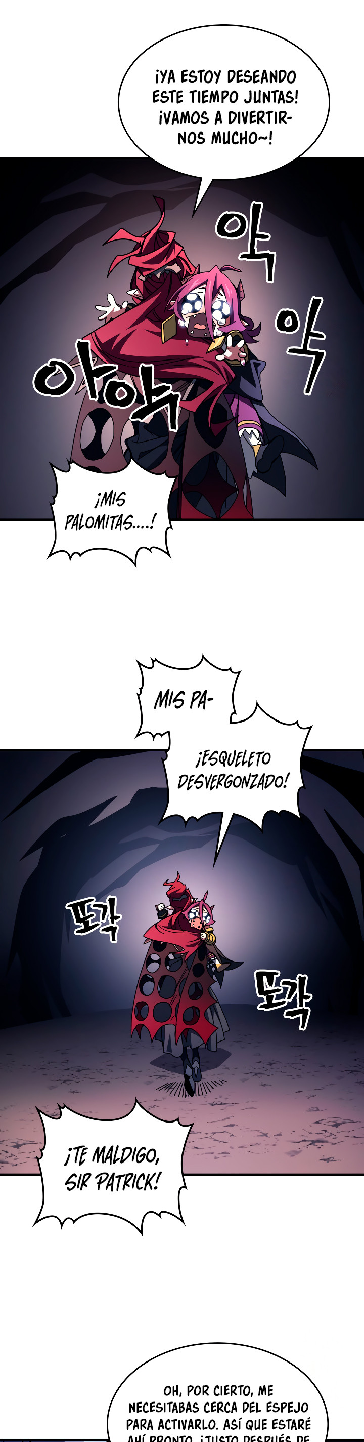Actuando como un jefe final pero soy demasiado vago para ello capítulo 77, página 15