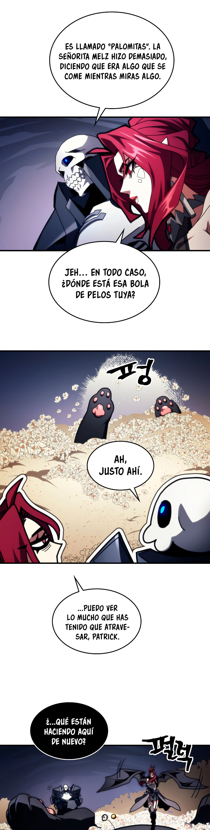 Actuando como un jefe final pero soy demasiado vago para ello capítulo 77, página 18