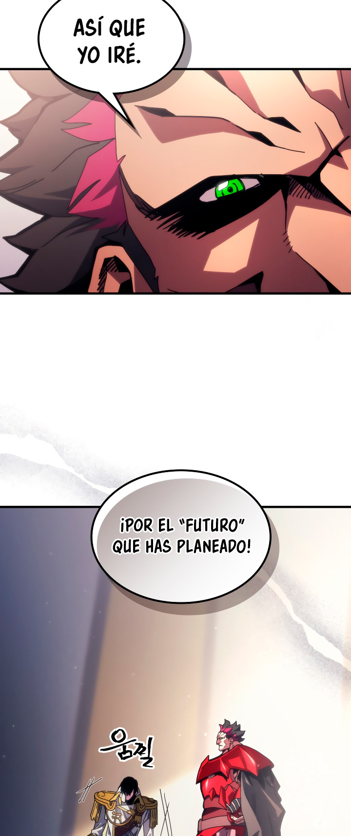 Actuando como un jefe final pero soy demasiado vago para ello capítulo 78, página 9