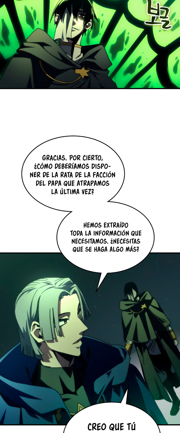 Actuando como un jefe final pero soy demasiado vago para ello capítulo 78, página 27