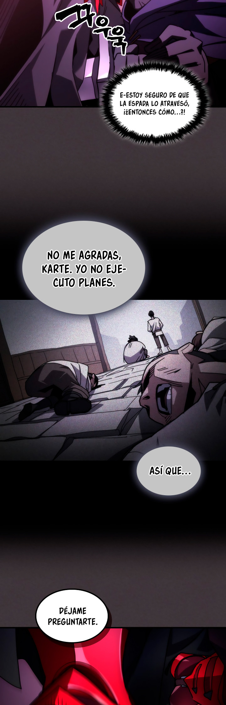 Actuando como un jefe final pero soy demasiado vago para ello capítulo 79, página 35