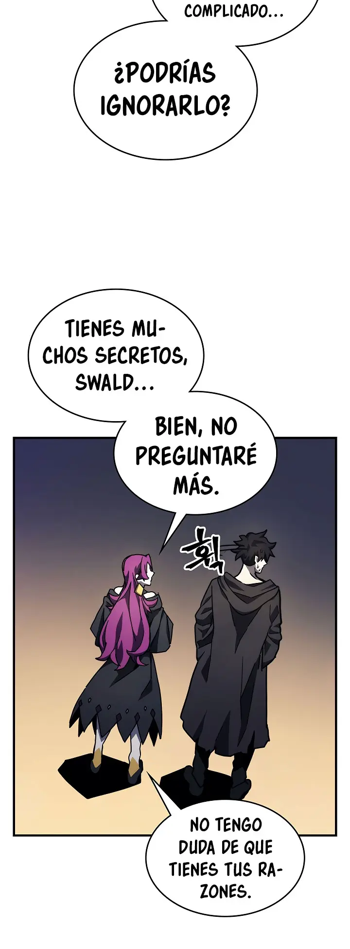 Actuando como un jefe final pero soy demasiado vago para ello capítulo 8, página 34