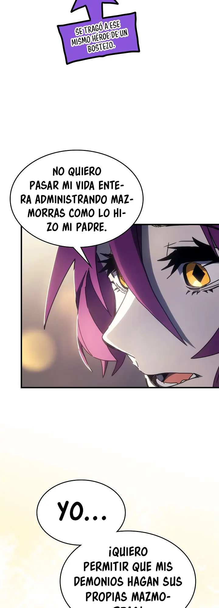 Actuando como un jefe final pero soy demasiado vago para ello capítulo 8, página 52