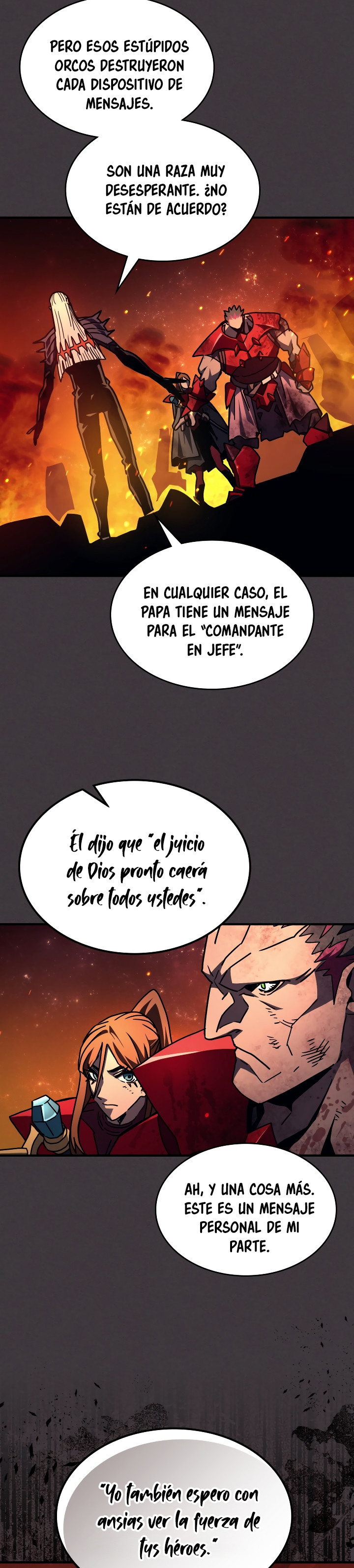 Actuando como un jefe final pero soy demasiado vago para ello capítulo 82, página 47