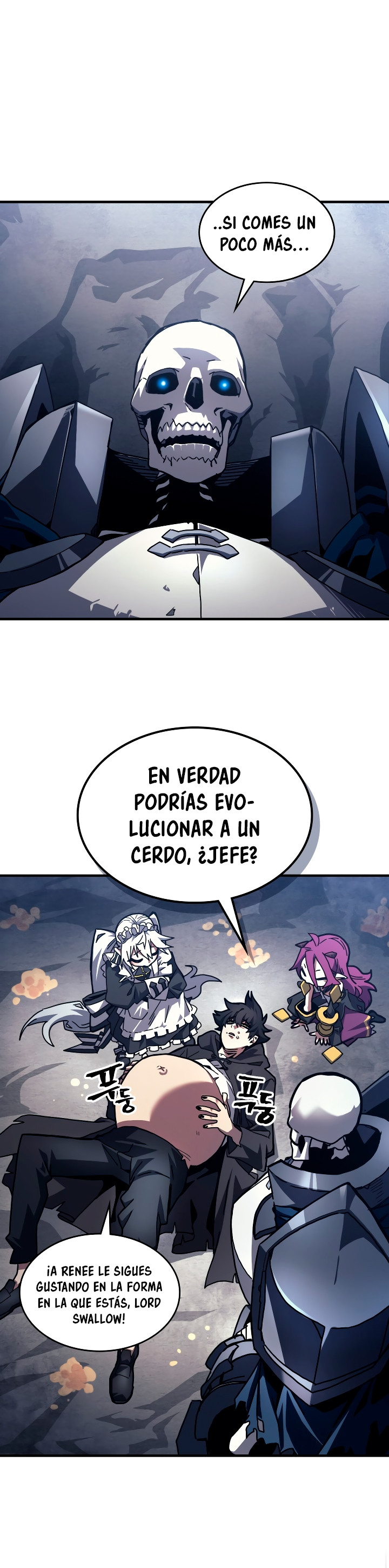 Actuando como un jefe final pero soy demasiado vago para ello capítulo 84, página 12