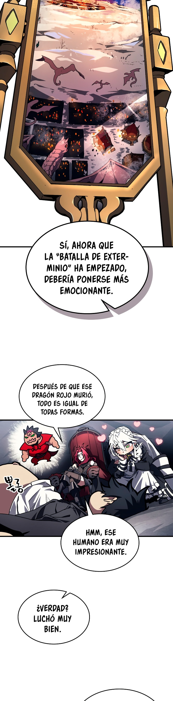 Actuando como un jefe final pero soy demasiado vago para ello capítulo 84, página 15
