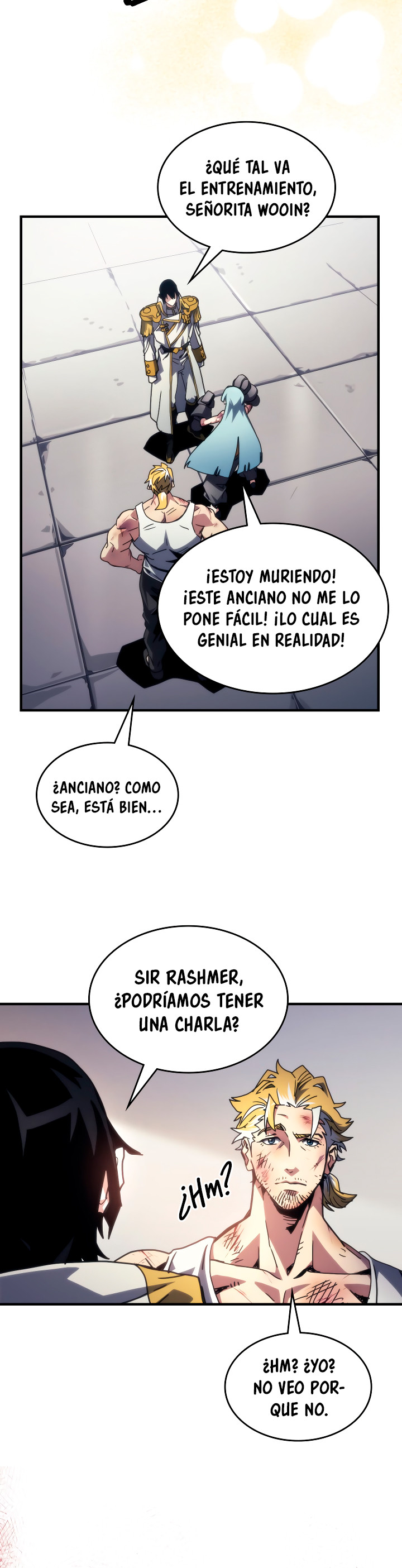 Actuando como un jefe final pero soy demasiado vago para ello capítulo 84, página 27