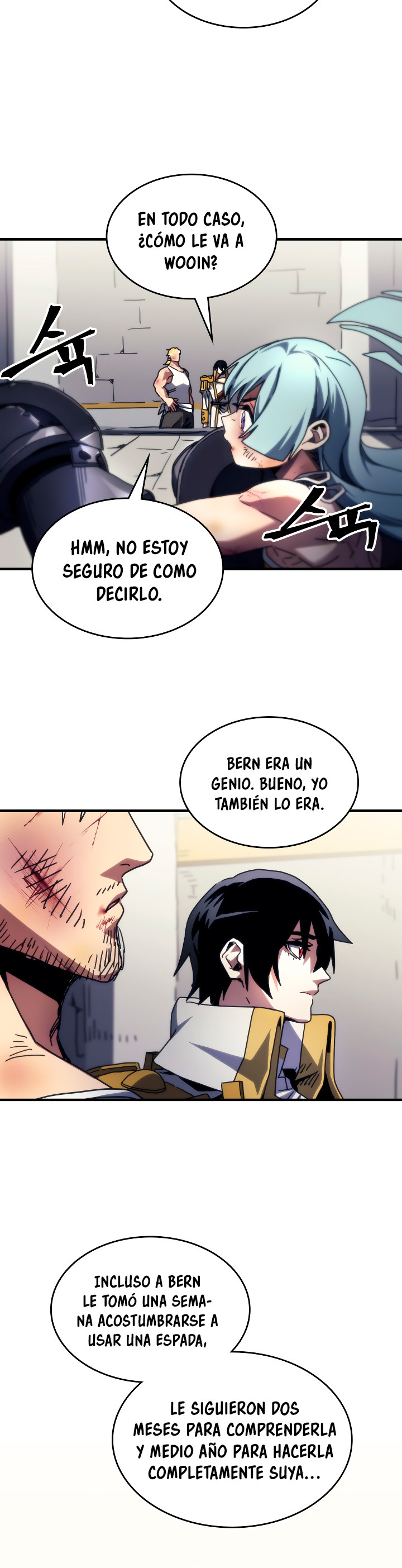 Actuando como un jefe final pero soy demasiado vago para ello capítulo 84, página 32