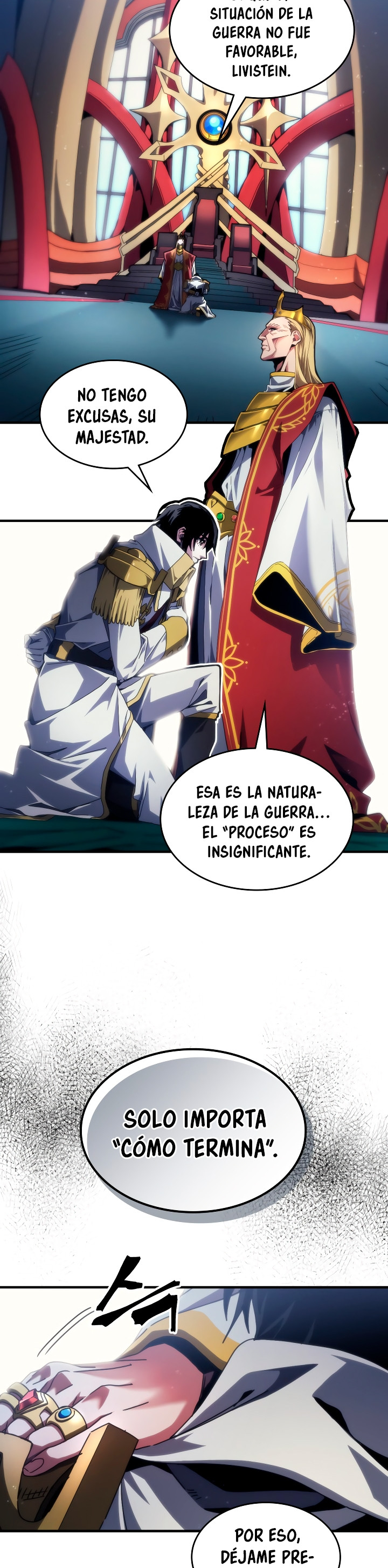 Actuando como un jefe final pero soy demasiado vago para ello capítulo 85, página 9