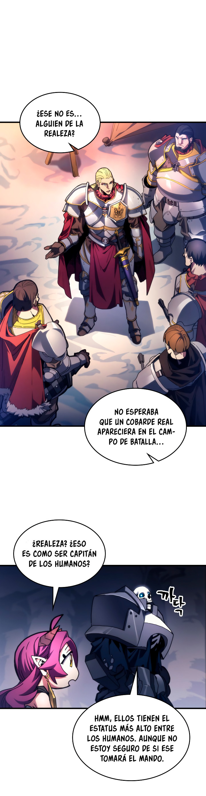 Actuando como un jefe final pero soy demasiado vago para ello capítulo 86, página 3
