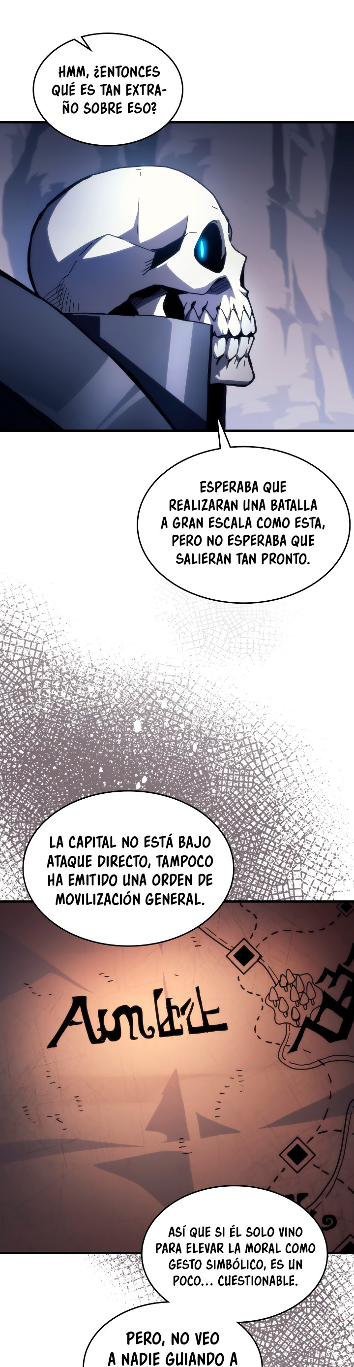 Actuando como un jefe final pero soy demasiado vago para ello capítulo 86, página 4