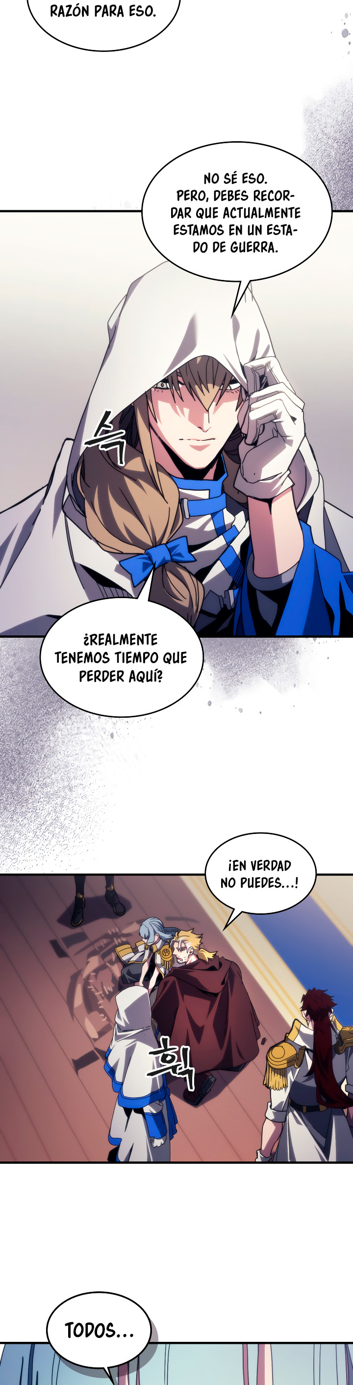 Actuando como un jefe final pero soy demasiado vago para ello capítulo 86, página 17