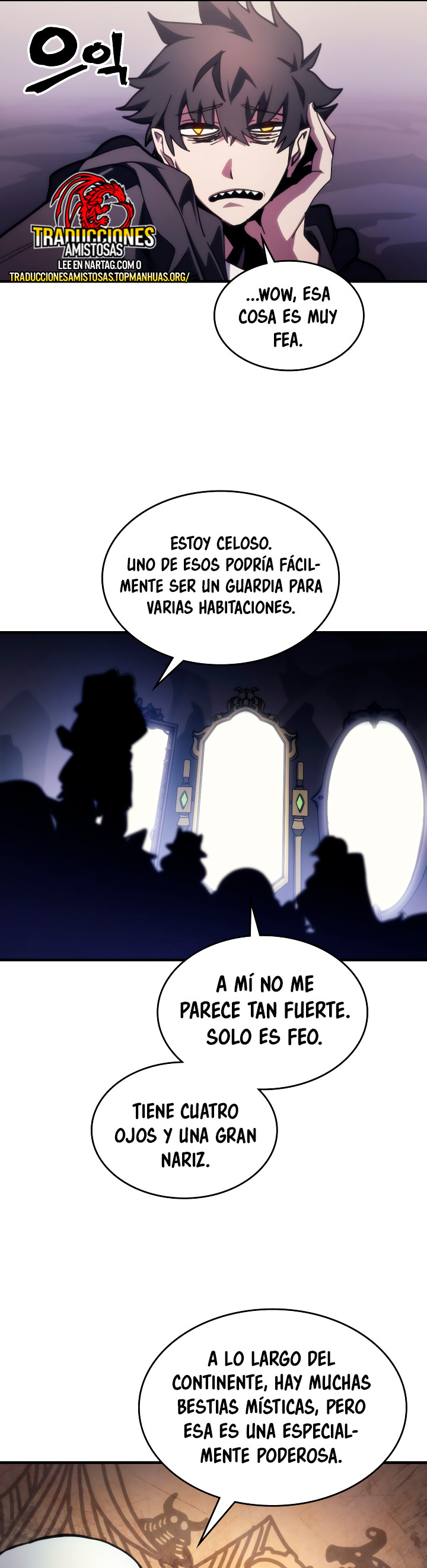 Actuando como un jefe final pero soy demasiado vago para ello capítulo 87, página 45