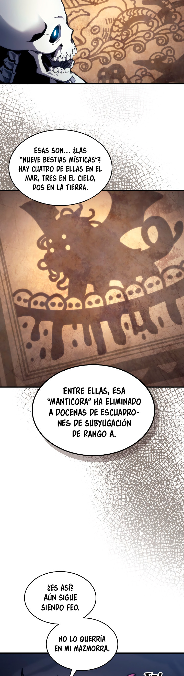 Actuando como un jefe final pero soy demasiado vago para ello capítulo 87, página 46