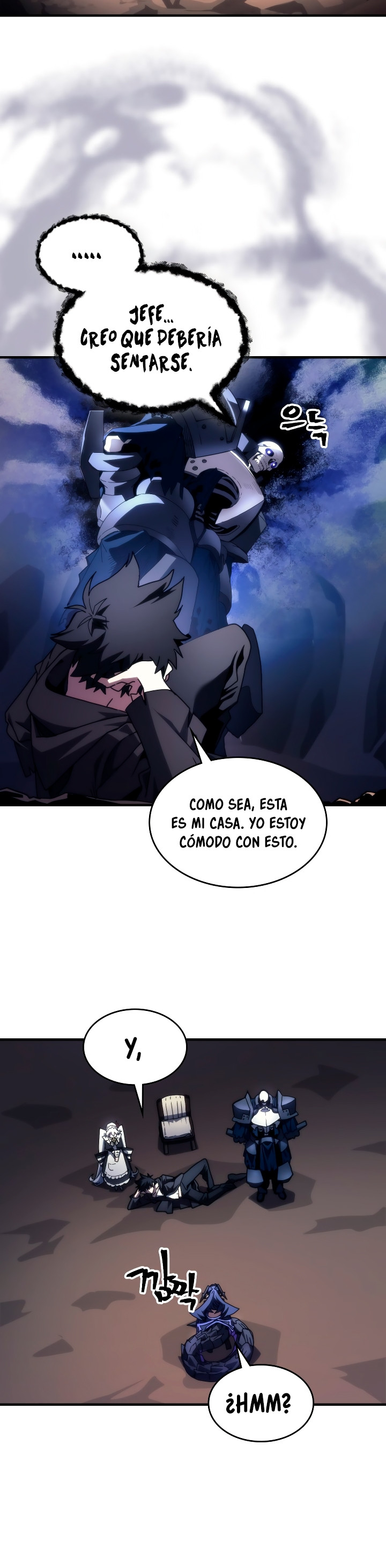 Actuando como un jefe final pero soy demasiado vago para ello capítulo 88, página 4