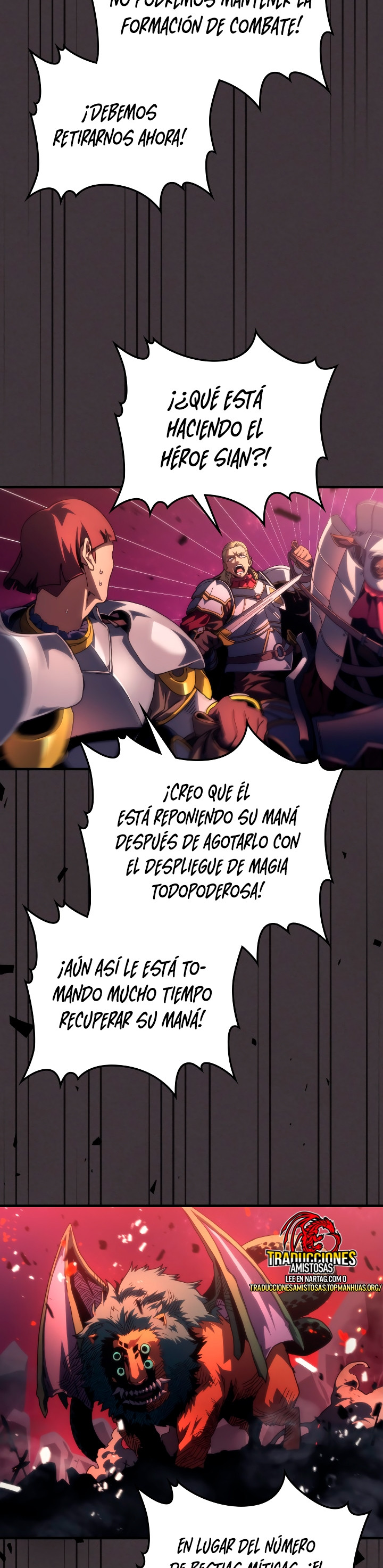 Actuando como un jefe final pero soy demasiado vago para ello capítulo 89, página 6