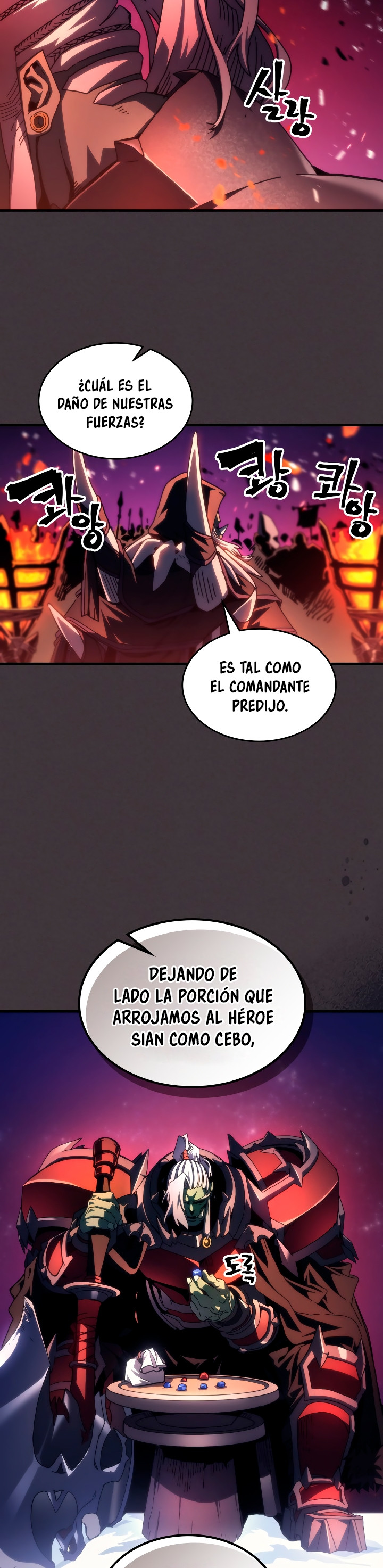 Actuando como un jefe final pero soy demasiado vago para ello capítulo 89, página 8