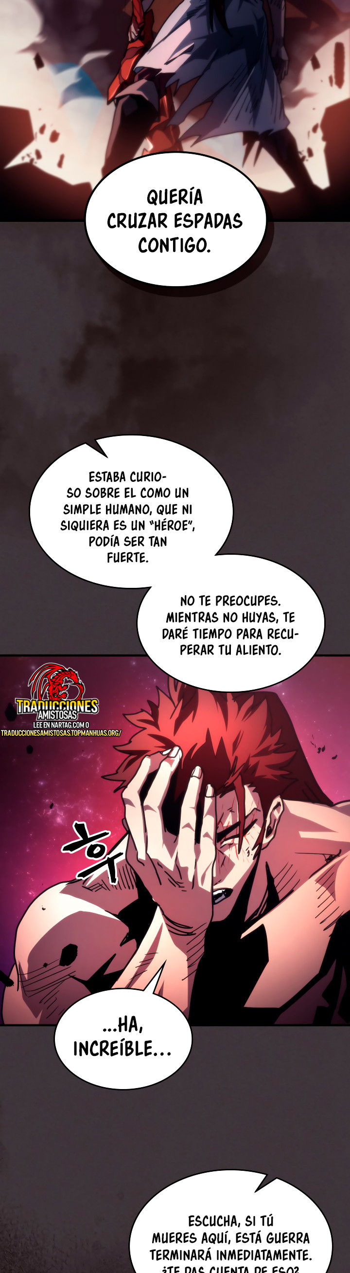 Actuando como un jefe final pero soy demasiado vago para ello capítulo 89, página 34