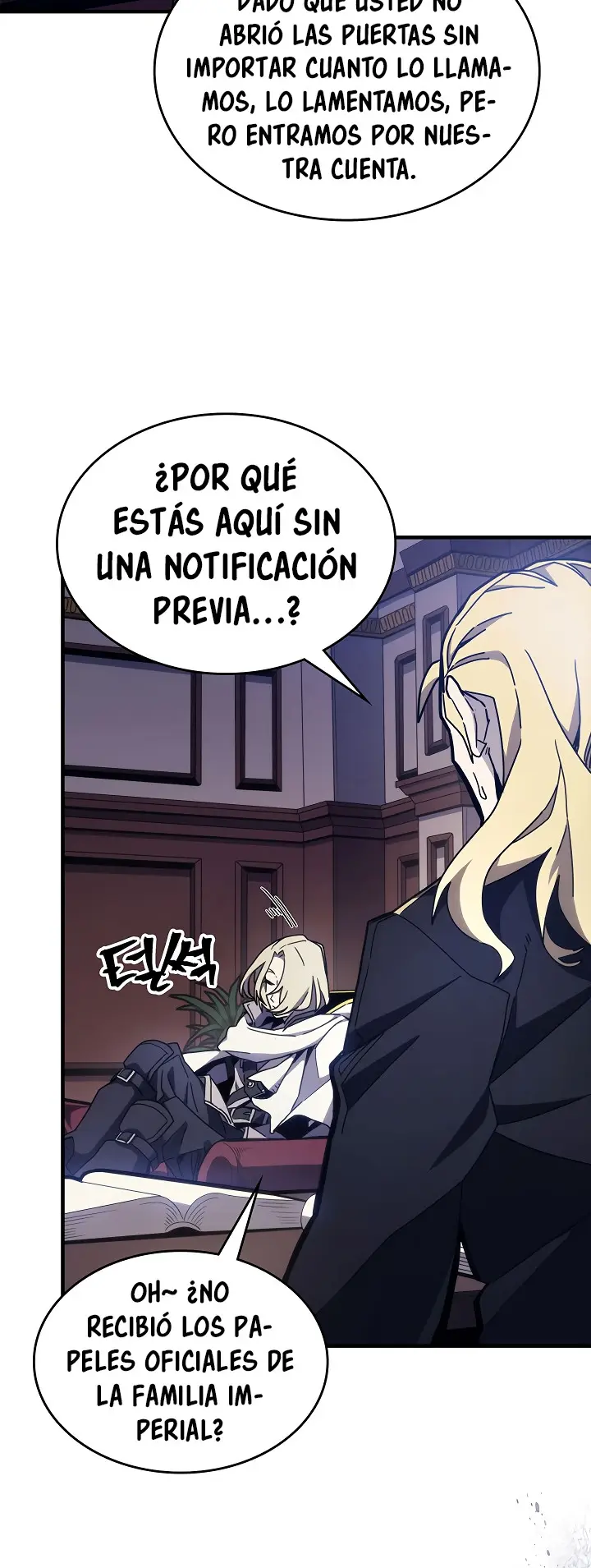 Actuando como un jefe final pero soy demasiado vago para ello capítulo 9, página 43