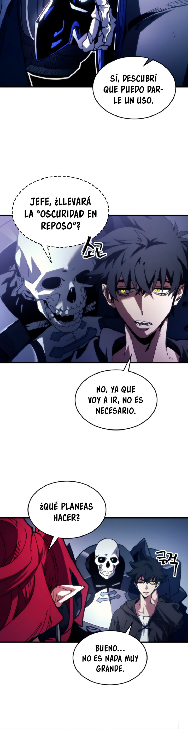 Actuando como un jefe final pero soy demasiado vago para ello capítulo 90, página 16