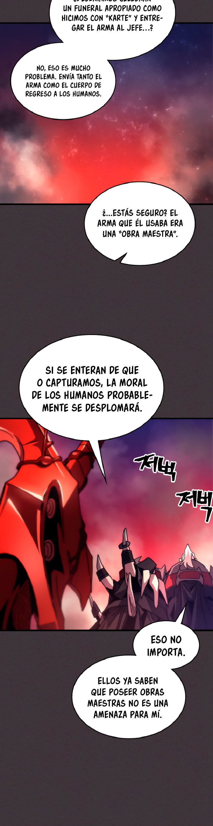 Actuando como un jefe final pero soy demasiado vago para ello capítulo 90, página 22
