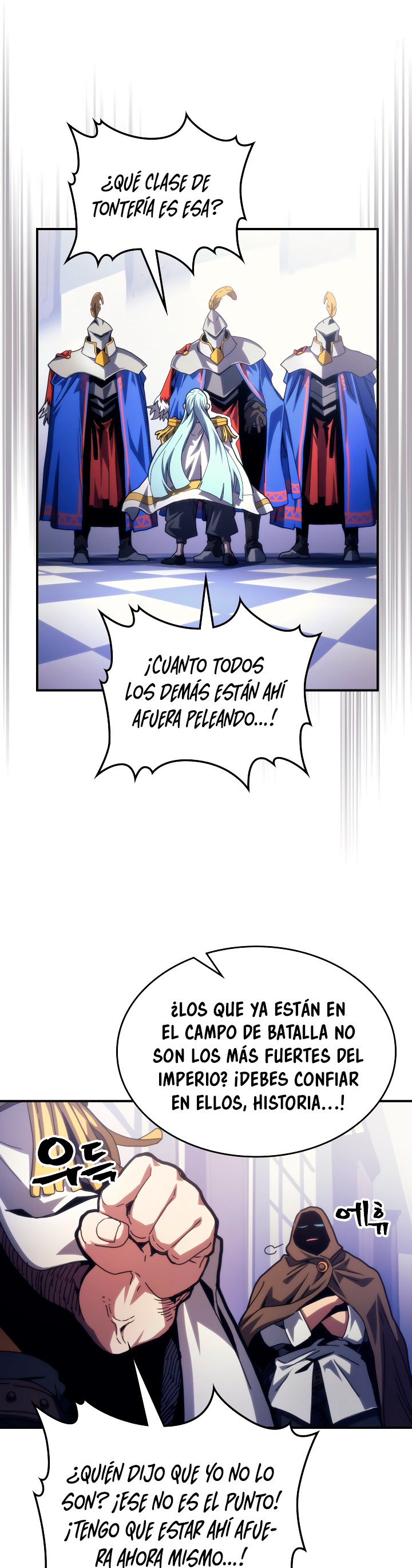 Actuando como un jefe final pero soy demasiado vago para ello capítulo 91, página 14