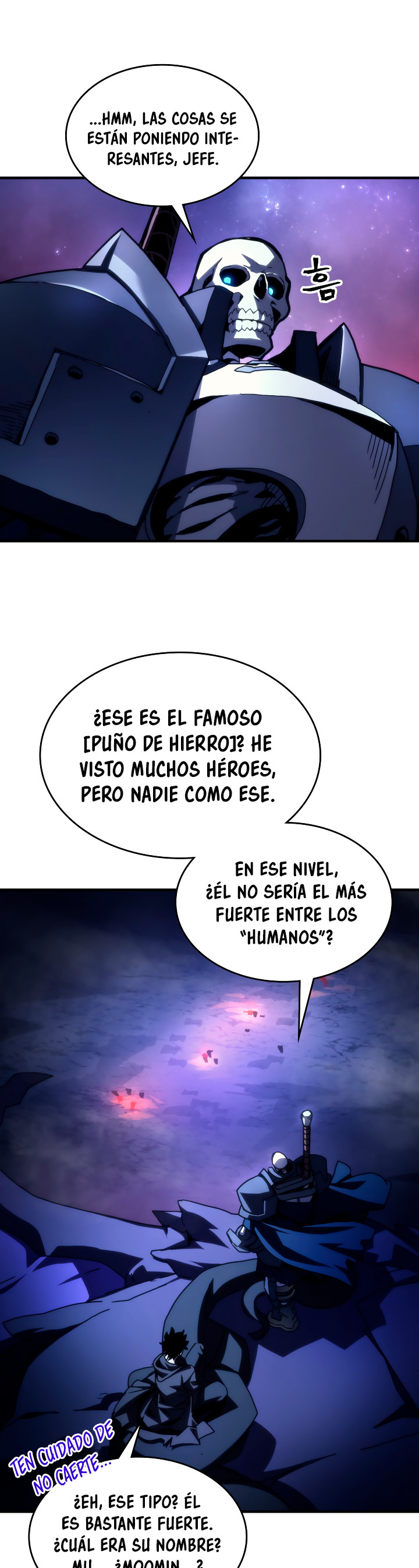 Actuando como un jefe final pero soy demasiado vago para ello capítulo 92, página 8