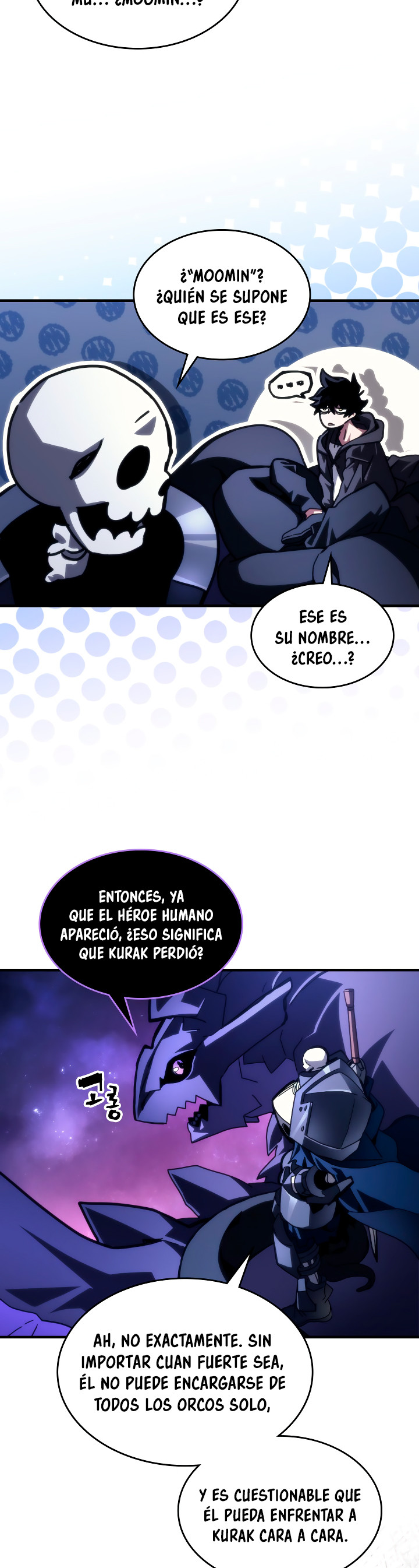 Actuando como un jefe final pero soy demasiado vago para ello capítulo 92, página 9