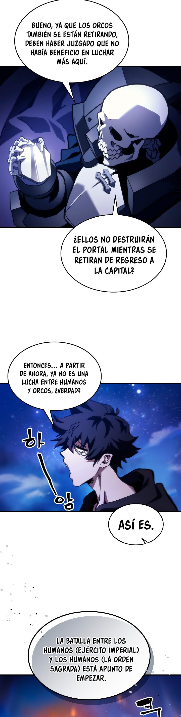 Actuando como un jefe final pero soy demasiado vago para ello capítulo 92, página 27